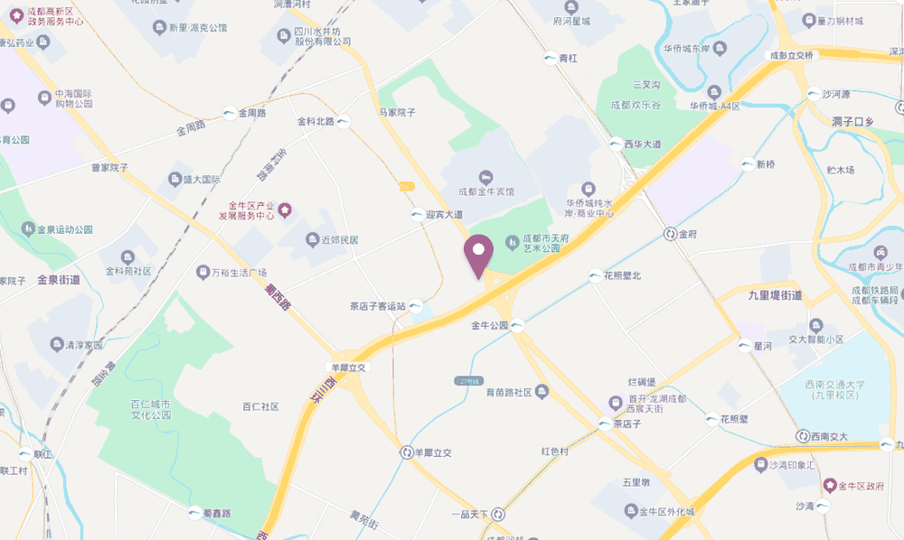 向荣中心位置地图